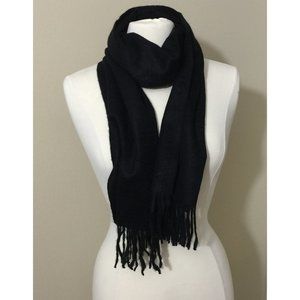 C by Bloomingdales Cashmere Scarf Solid Black Unisex